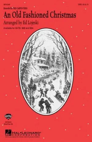 AN OLD FASHIONED CHRISTMAS SAB