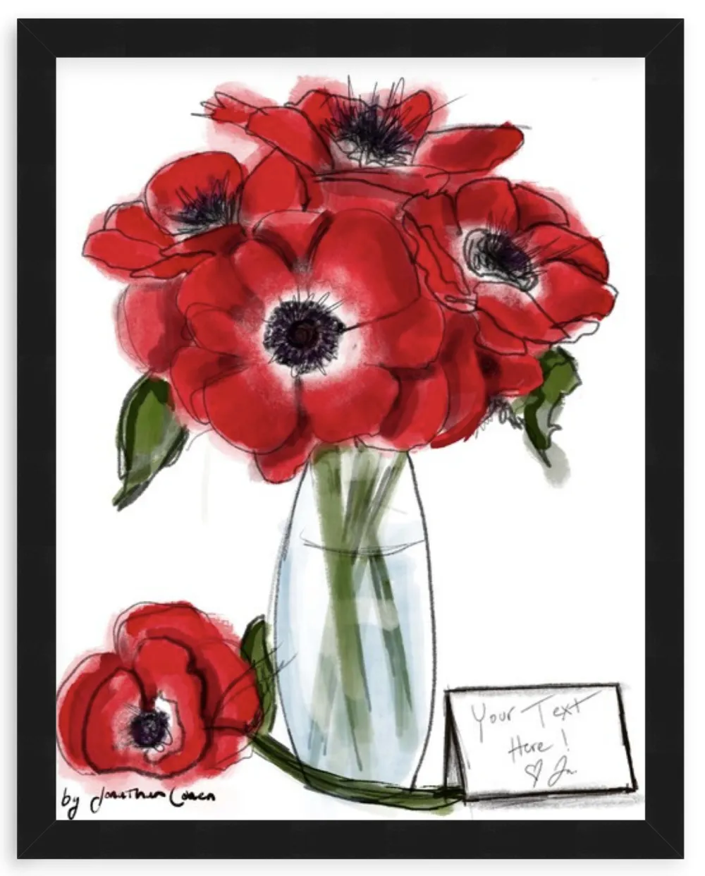 Anemones with Framing