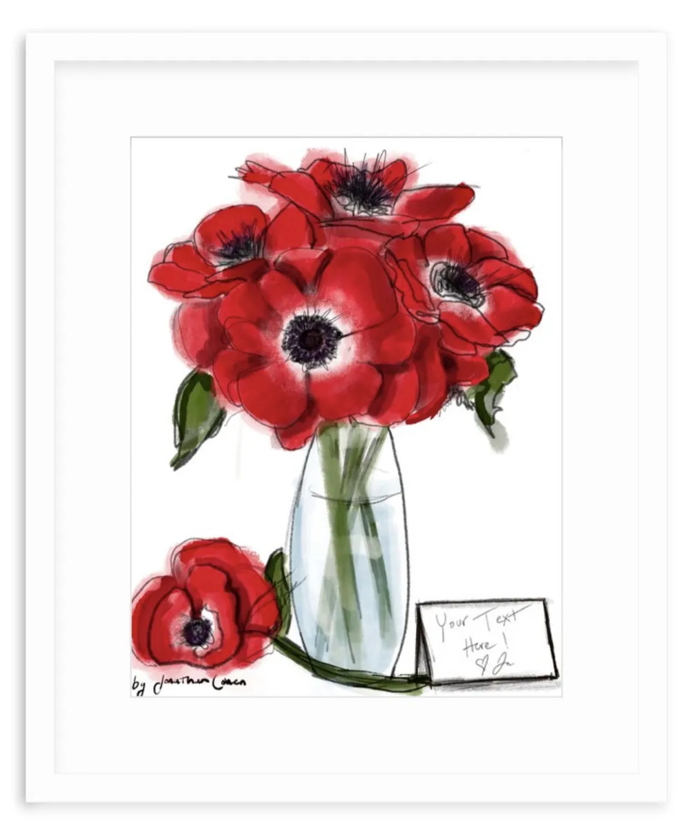 Anemones with Framing