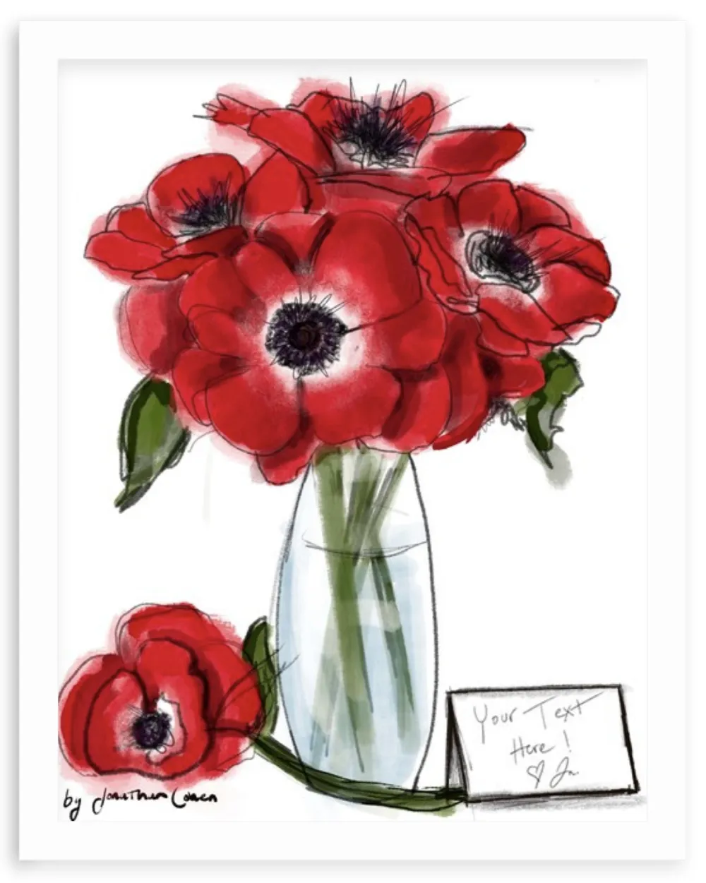 Anemones with Framing