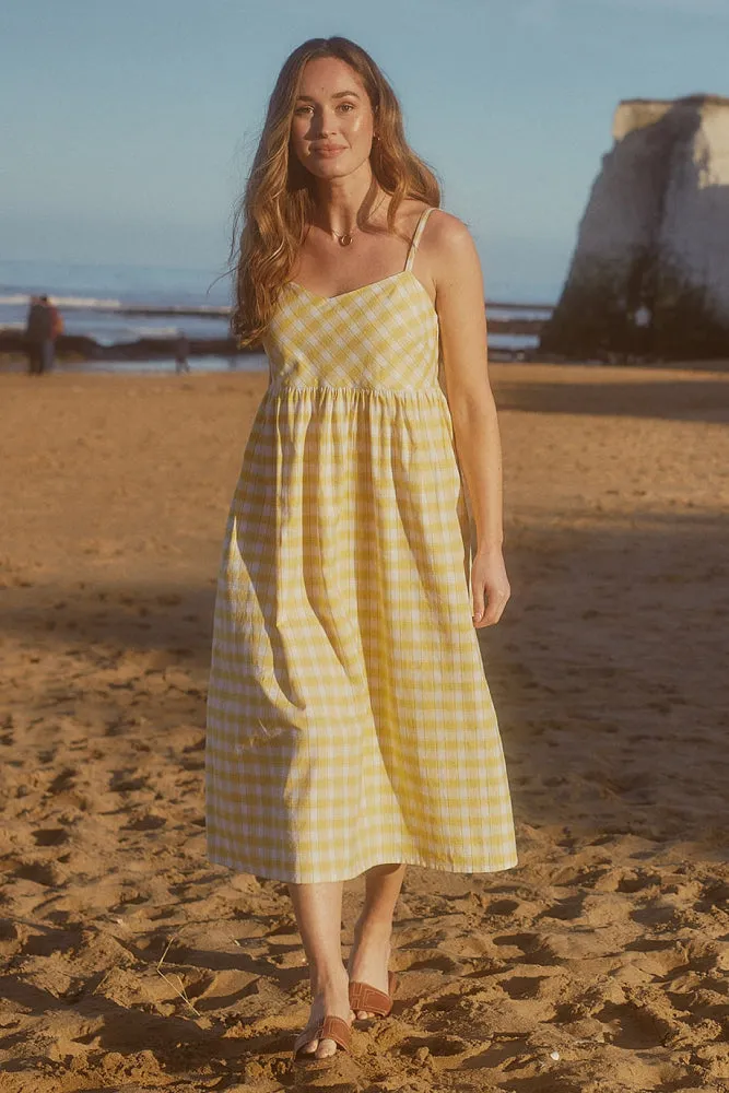 Annabel Checked Dress