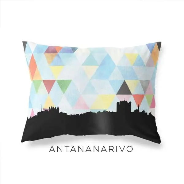 Antananarivo, Madagascar geometric skyline