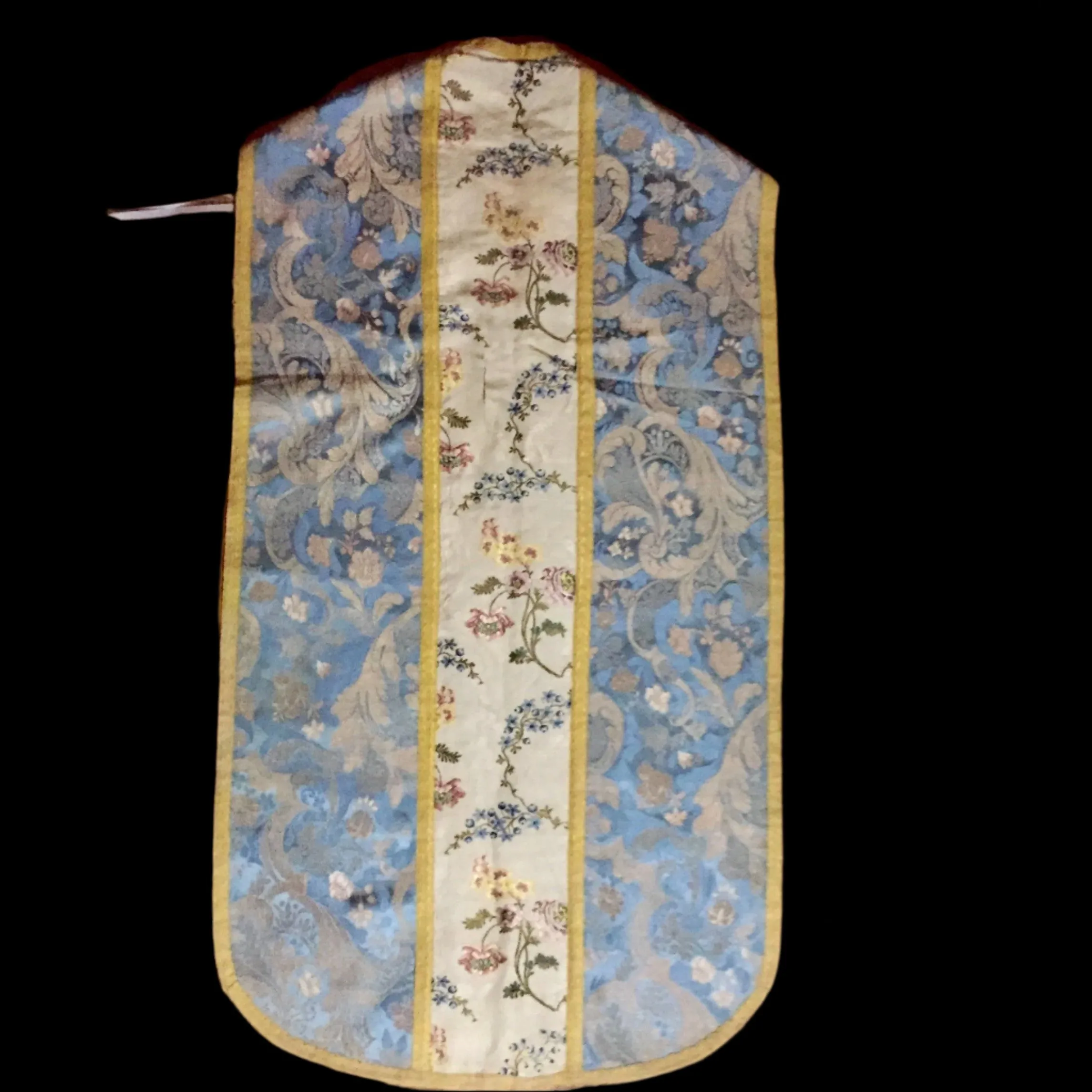 Antique Clerical Robe, Vestment, France, 16th-17th Century, Beautiful Embroidery, Gold Thread