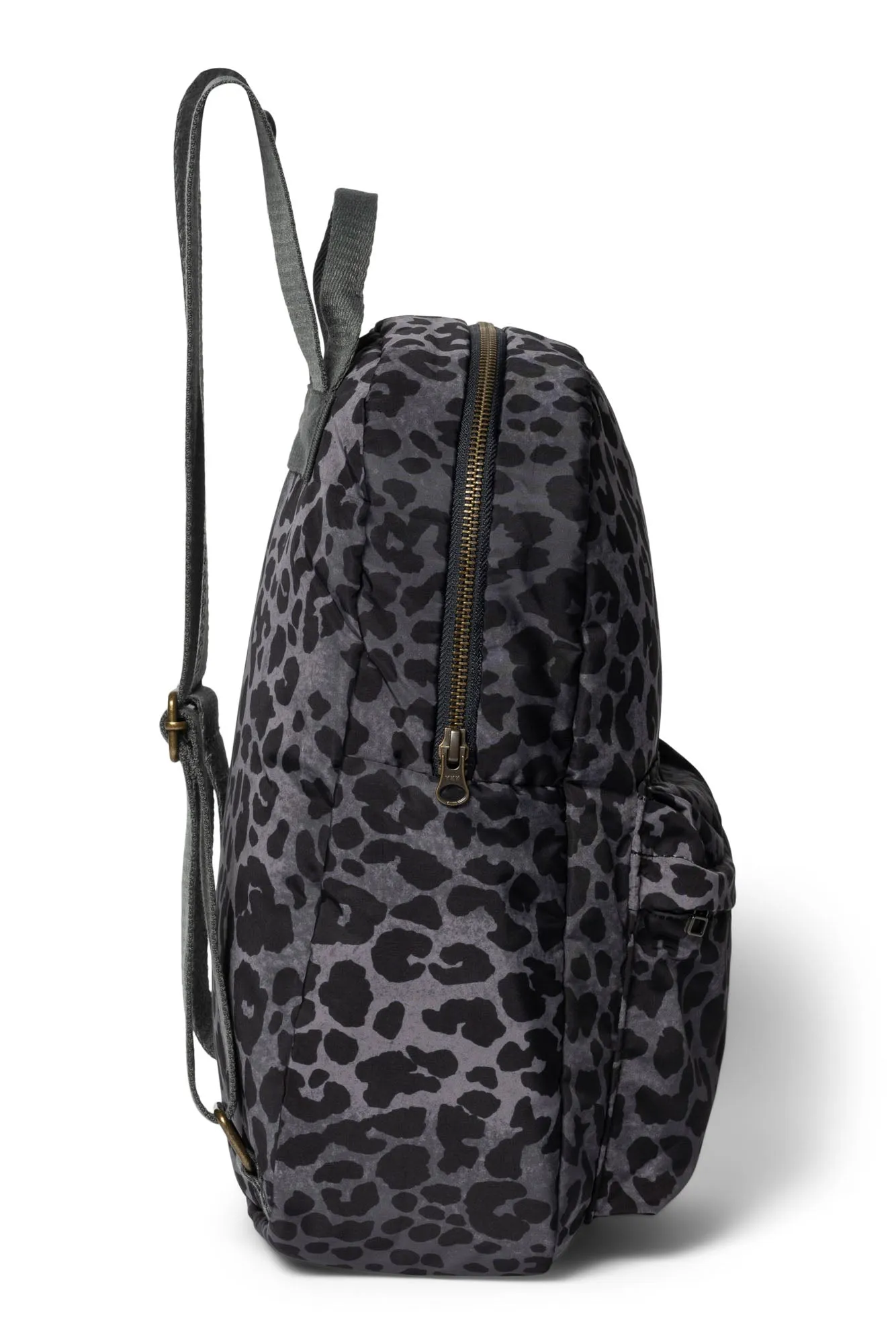 Antra Leopard wattiertes MIDI-Rucksack mit Fronttasche