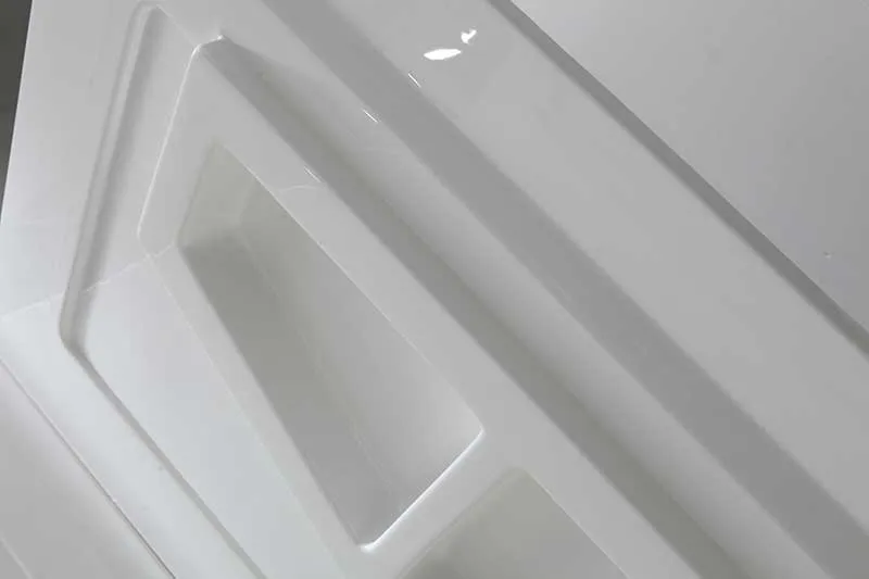 Anzzi Rose 60 in. x 36 in. x 74 in. 3-piece DIY Friendly Alcove Shower Surround in White