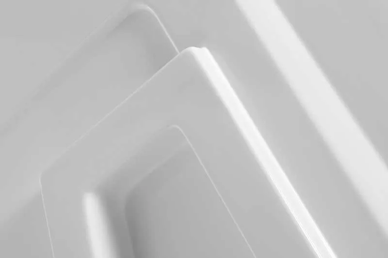 Anzzi Sharman 36 in. x 36 in. x 74 in. 2-piece DIY Friendly Corner Shower Surround in White