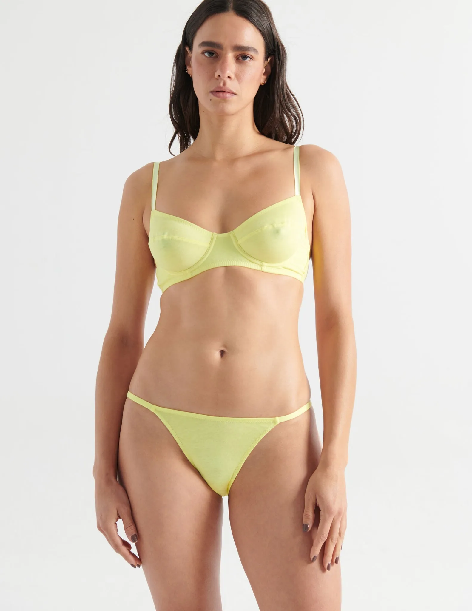 Araks: Beau Cotton Underwire Bra - 34C, 34DD