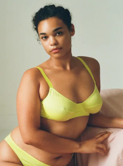 Araks: Beau Cotton Underwire Bra - 34C, 34DD