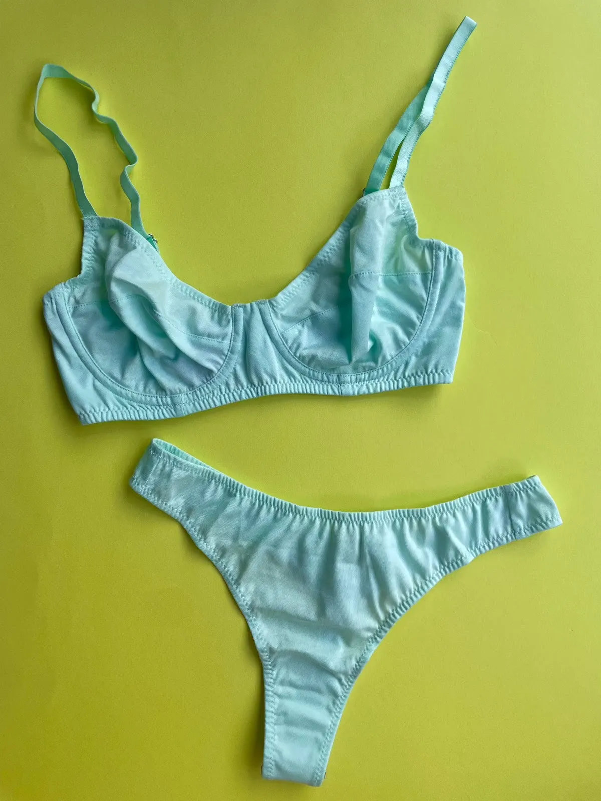 Araks: Beau Cotton Underwire Bra - Crisp
