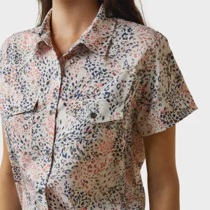 Ariat Western Ventek SS Ladies Shirt Leopard Print