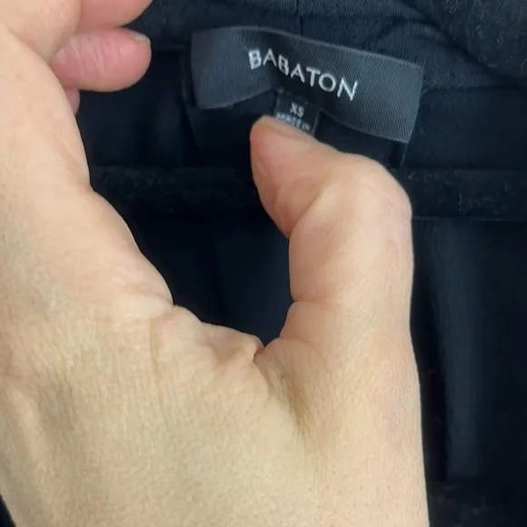 Aritzia Babaton Black Open Cardigan