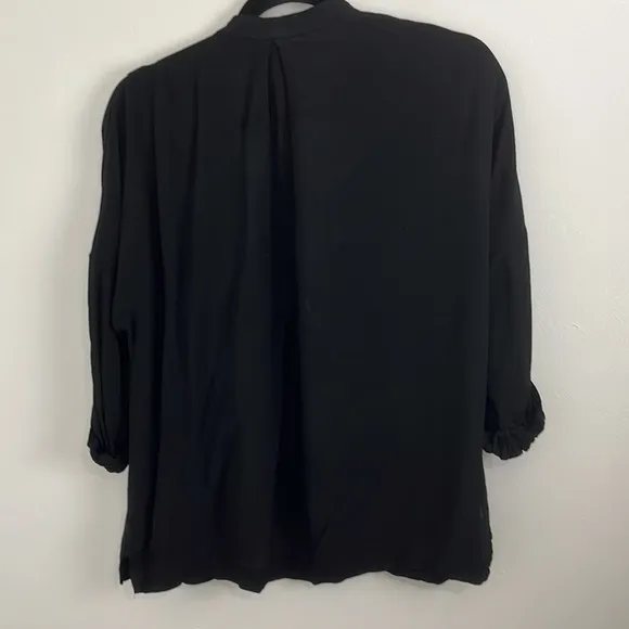 Aritzia Babaton Black Open Cardigan