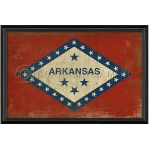 Arkansas State Flag Wall Art