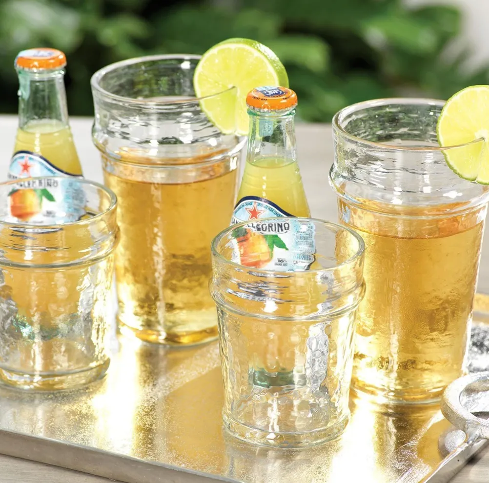Artisan Hammered Old Fashioned Glass (SET OF 12)