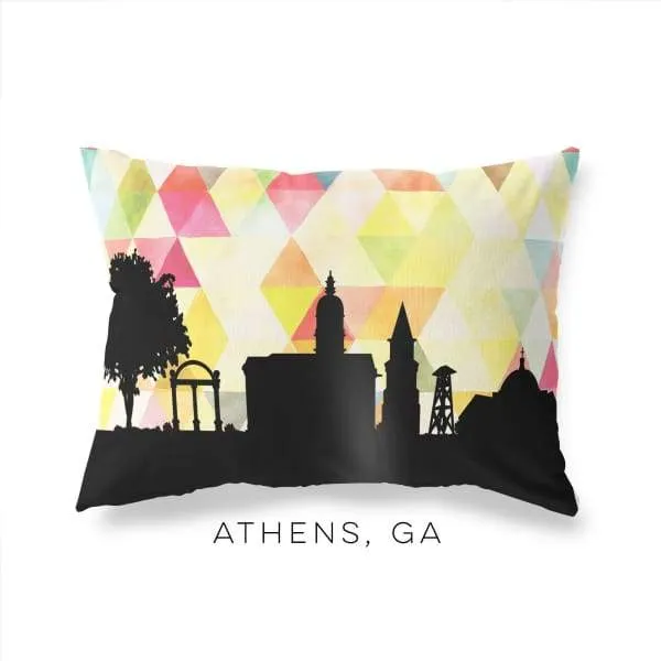 Athens, Georgia geometric skyline