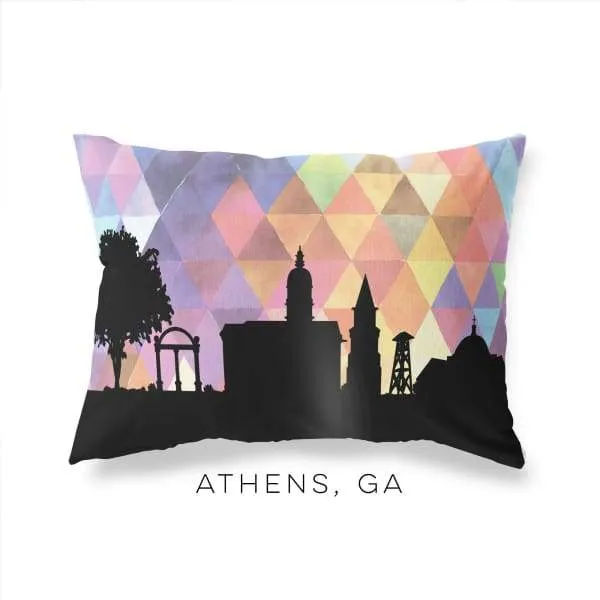 Athens, Georgia geometric skyline