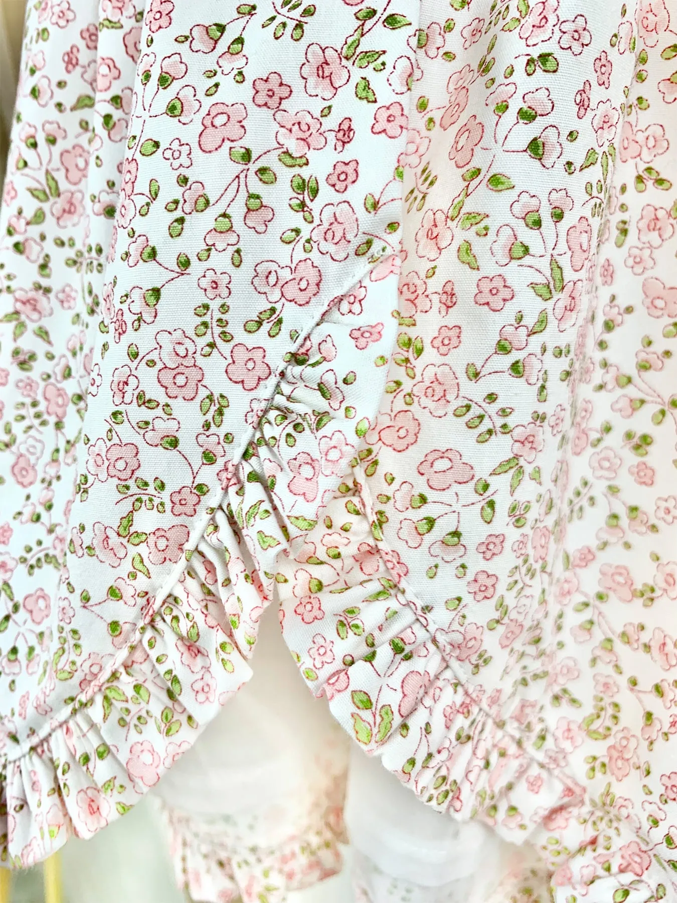 Baby Girls Pink Floral Print Dress