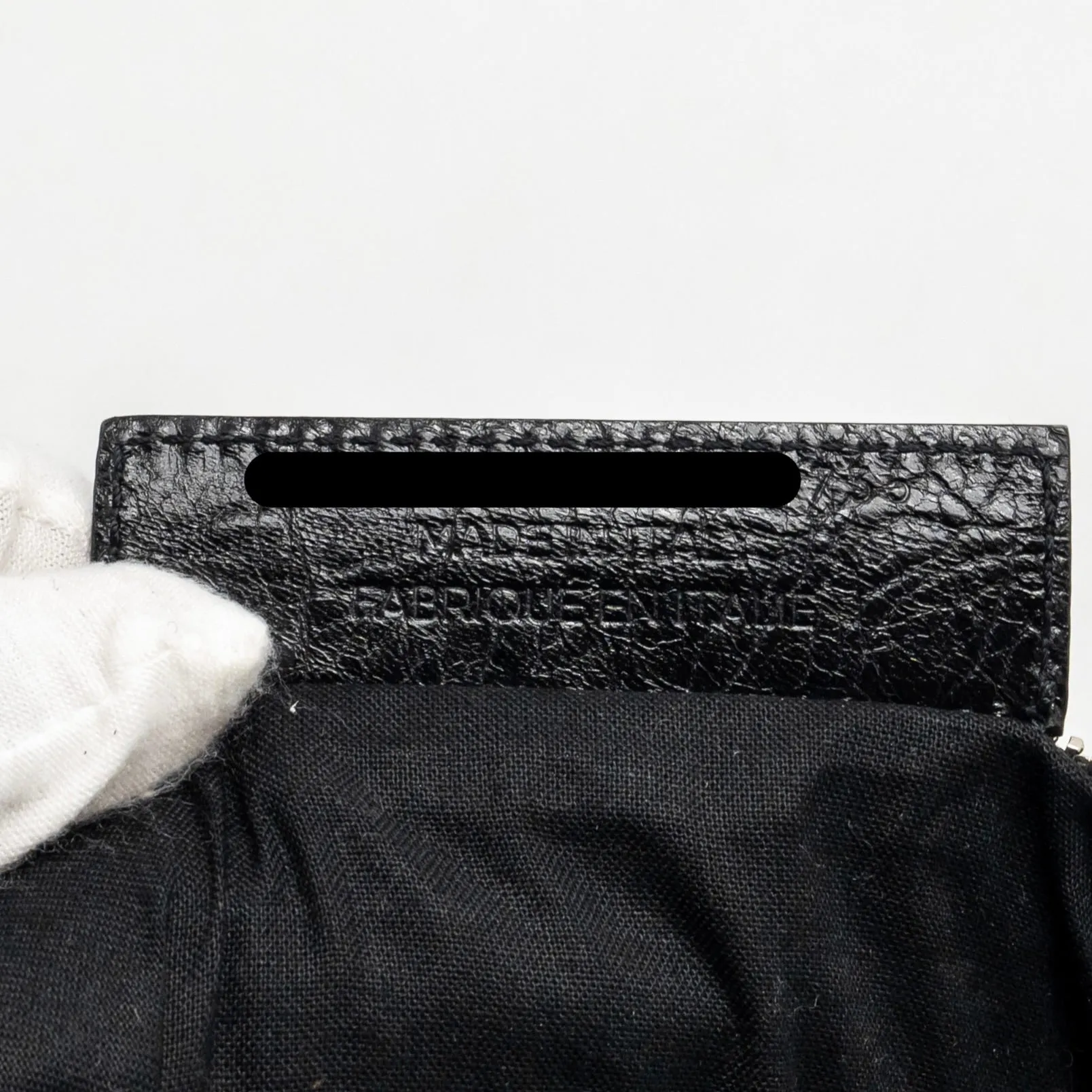 Balenciaga Briefcase Leather Black SHW