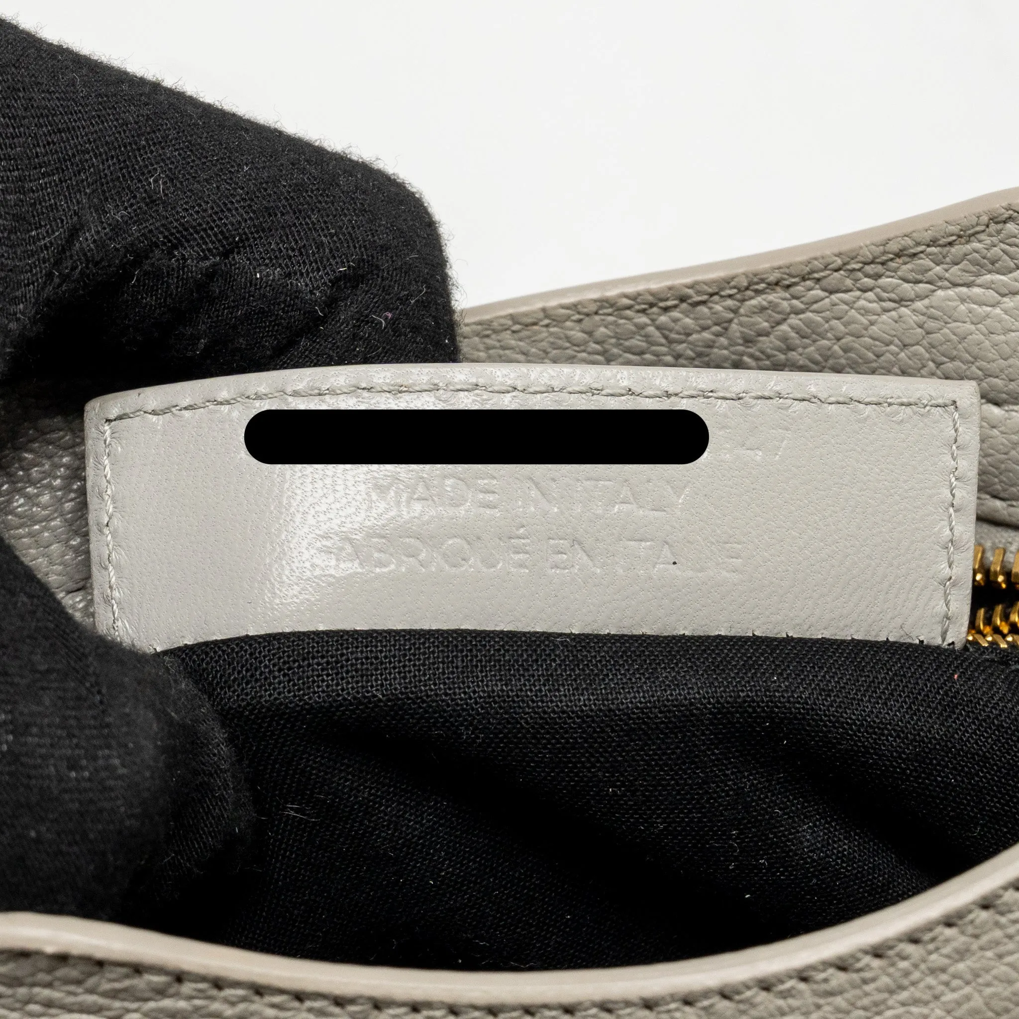 Balenciaga Mini City Bag Calfskin Light Grey GHW