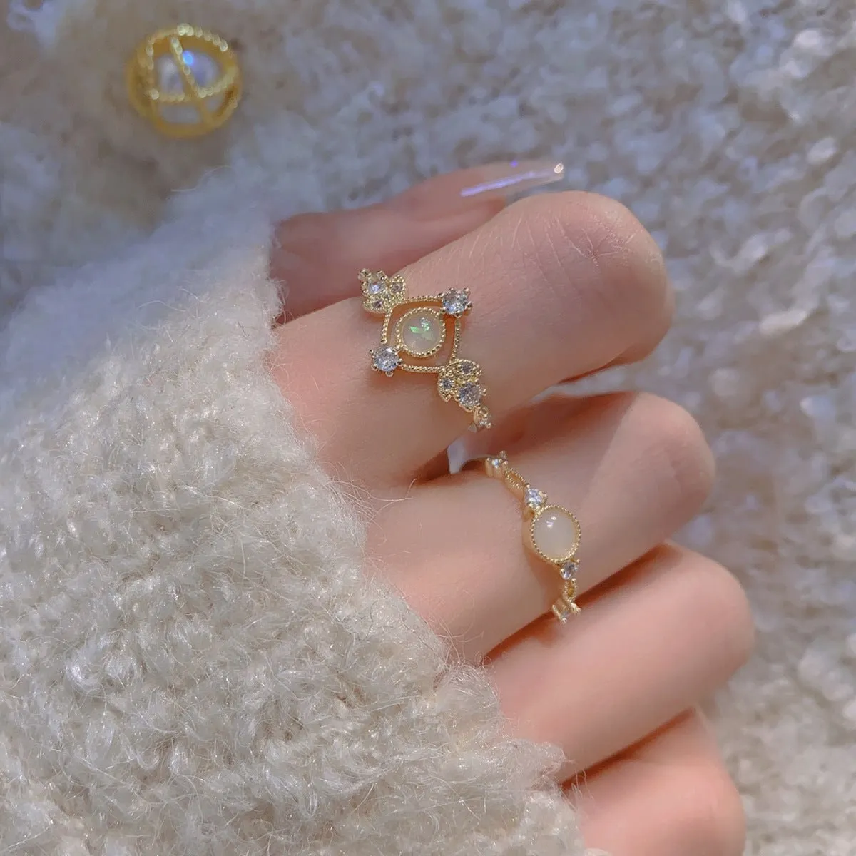 Baroque Ring Set - Matilda