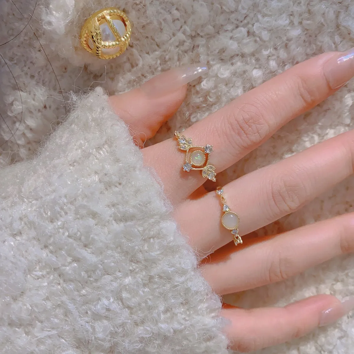 Baroque Ring Set - Matilda