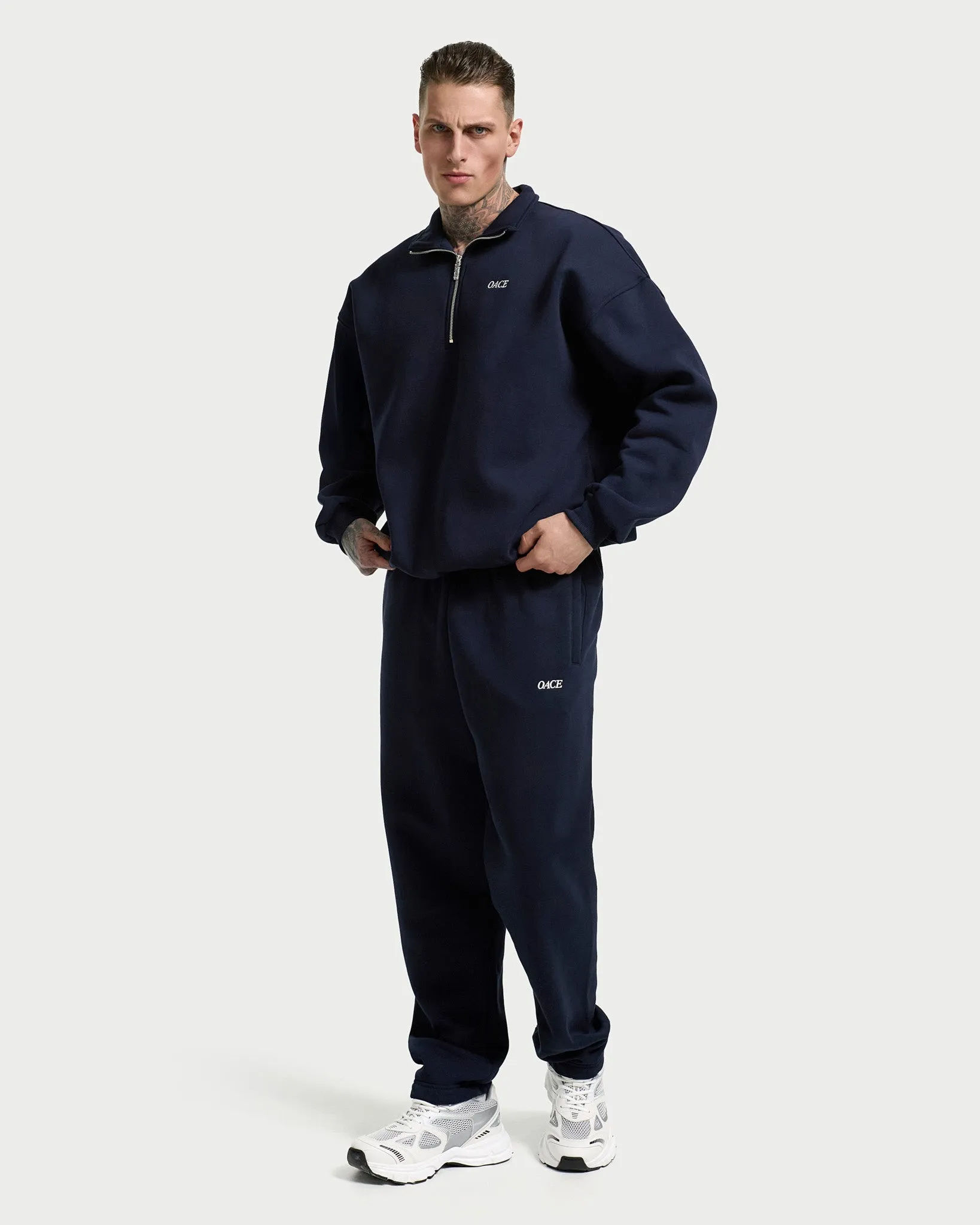 Basic Halfzip Men