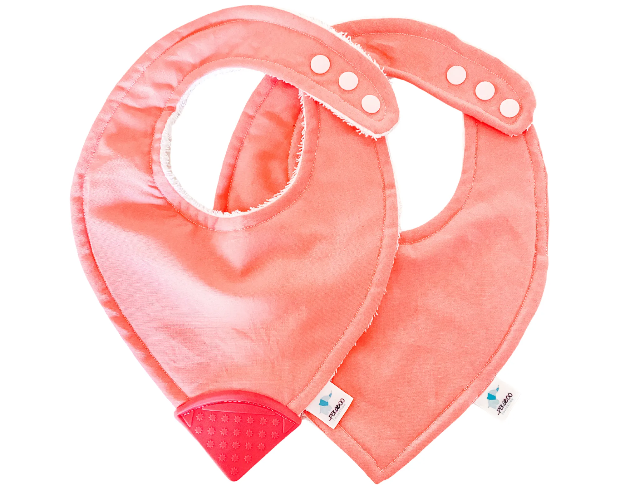 Bavoir - Rose pastel