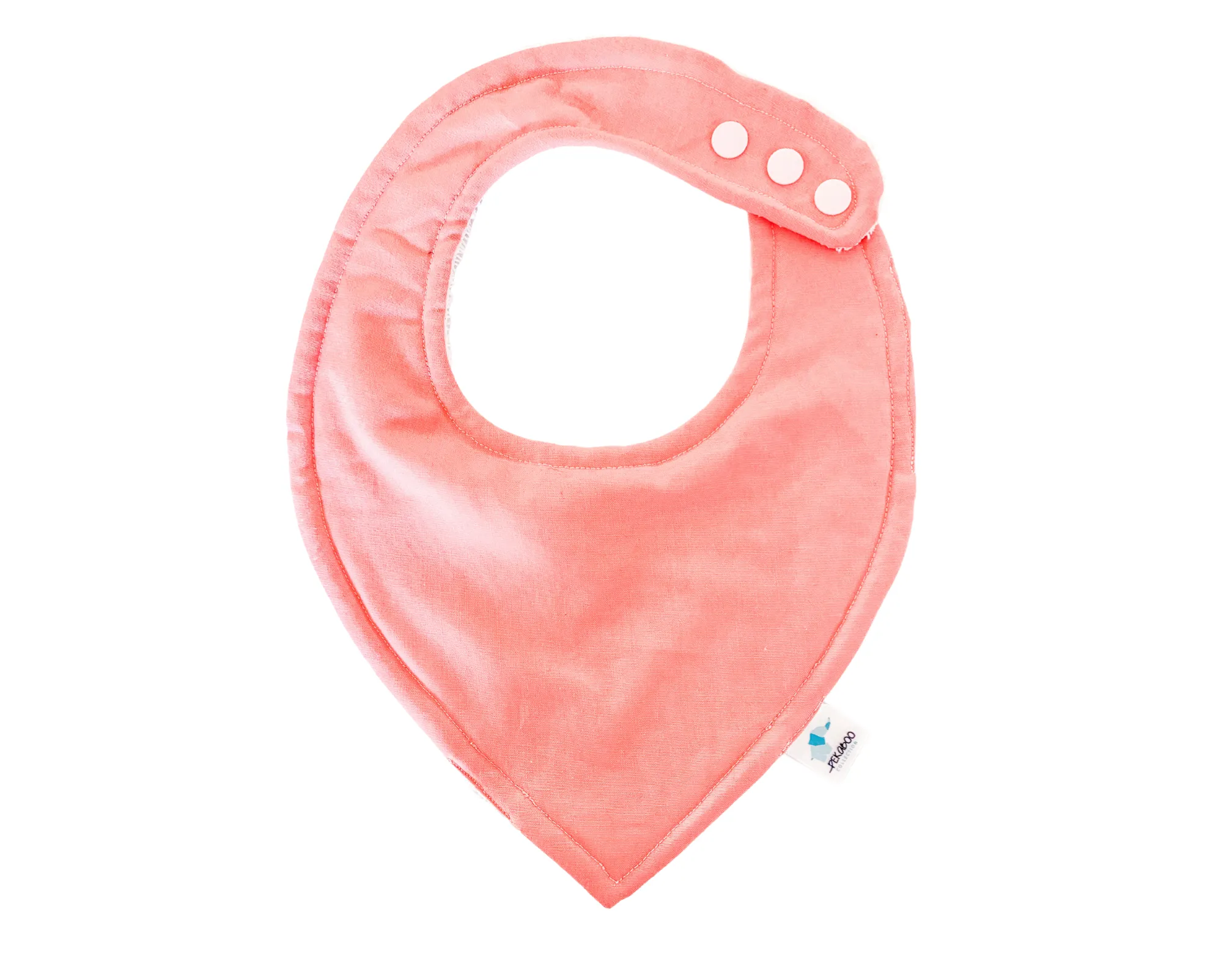 Bavoir - Rose pastel