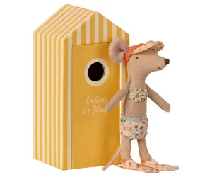 Beach mice, Big Sister in Cabin de Plage | Beach Collection by Maileg