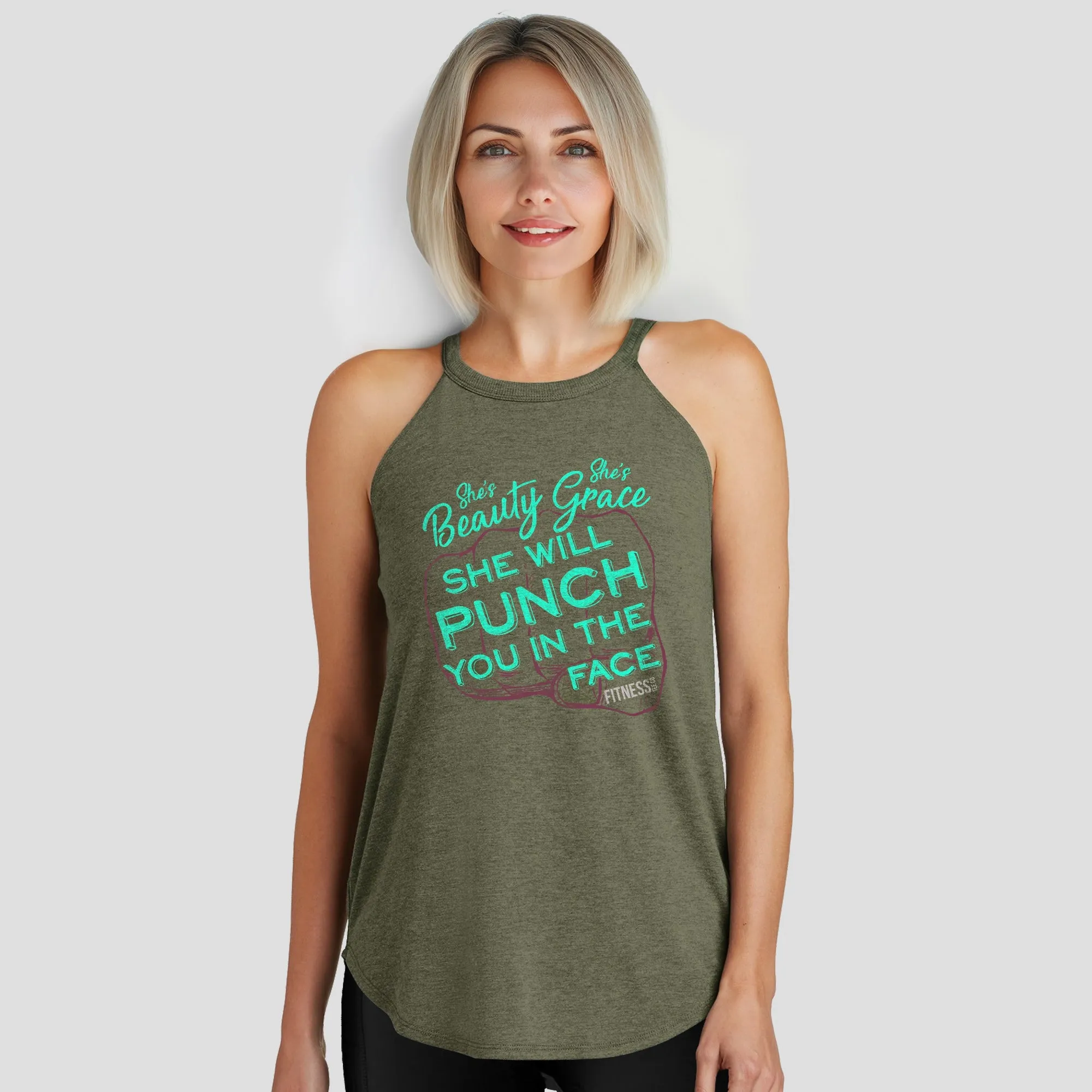 Beauty Grace Rocker Tank Top