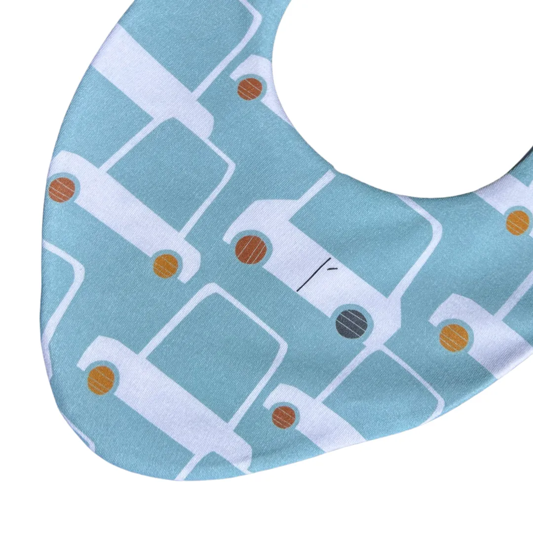 Beep Beep Car Waterproof Dribble Bib