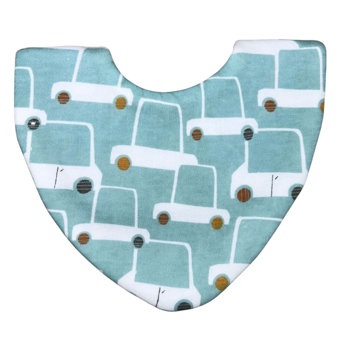 Beep Beep Car Waterproof Dribble Bib