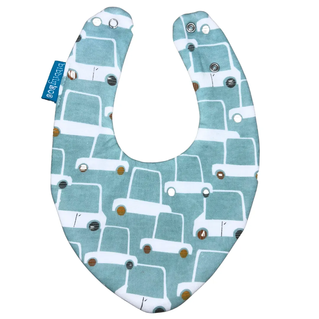 Beep Beep Car Waterproof Dribble Bib