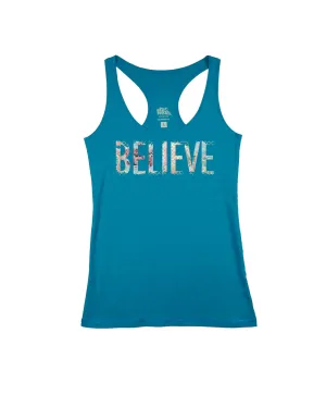 Believe Mermaid Scales and Coral