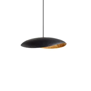 Black Hammered Ceiling Light - Pendant Light, Hanging Lamp, Light Fixture