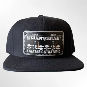 Black Resilient Snapback