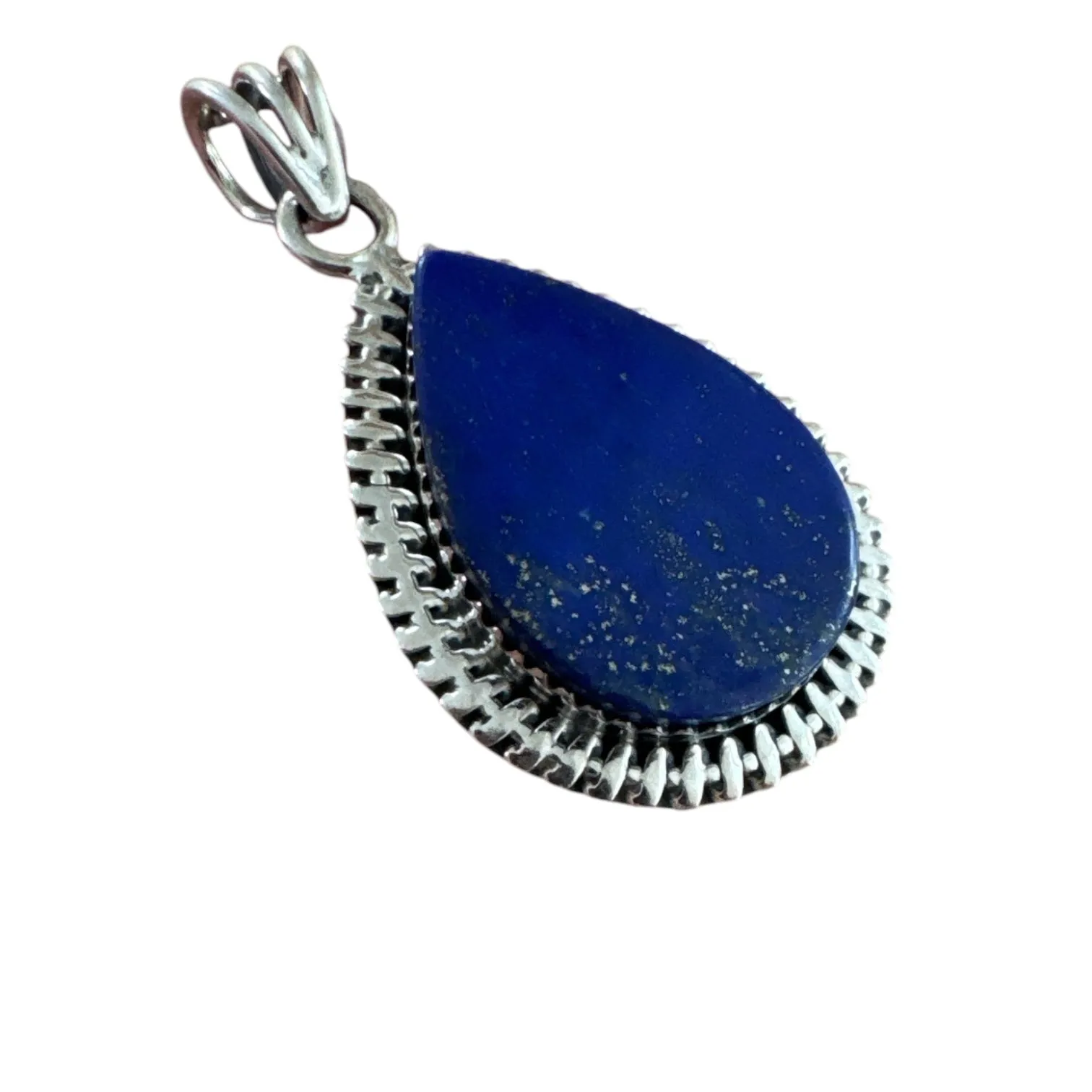 Blue Lapis Solid 925 Sterling Silver Pendant