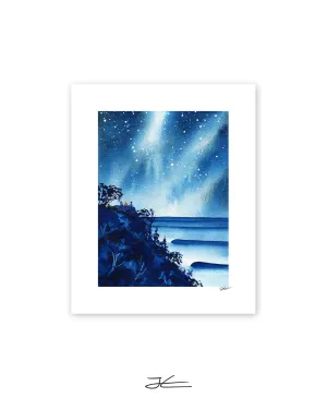 Blue Lineup - Print/ Framed Print