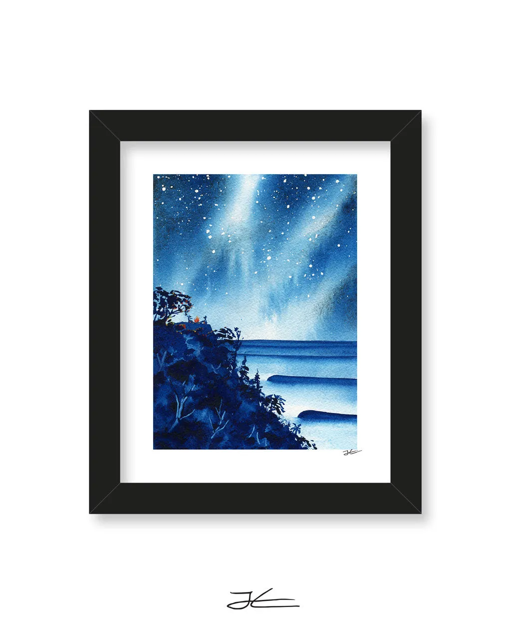 Blue Lineup - Print/ Framed Print