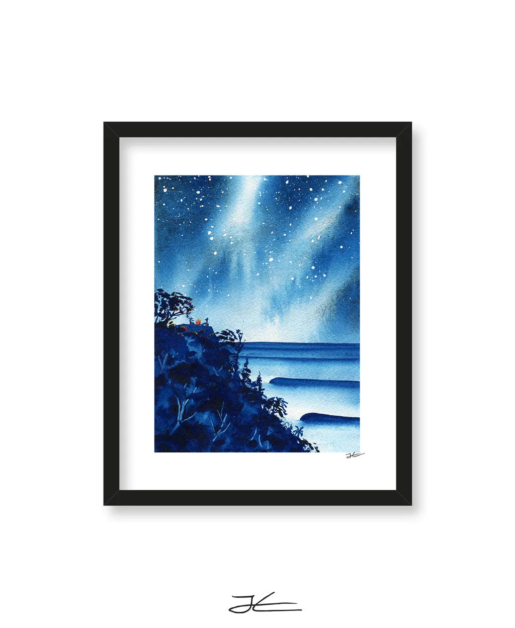 Blue Lineup - Print/ Framed Print
