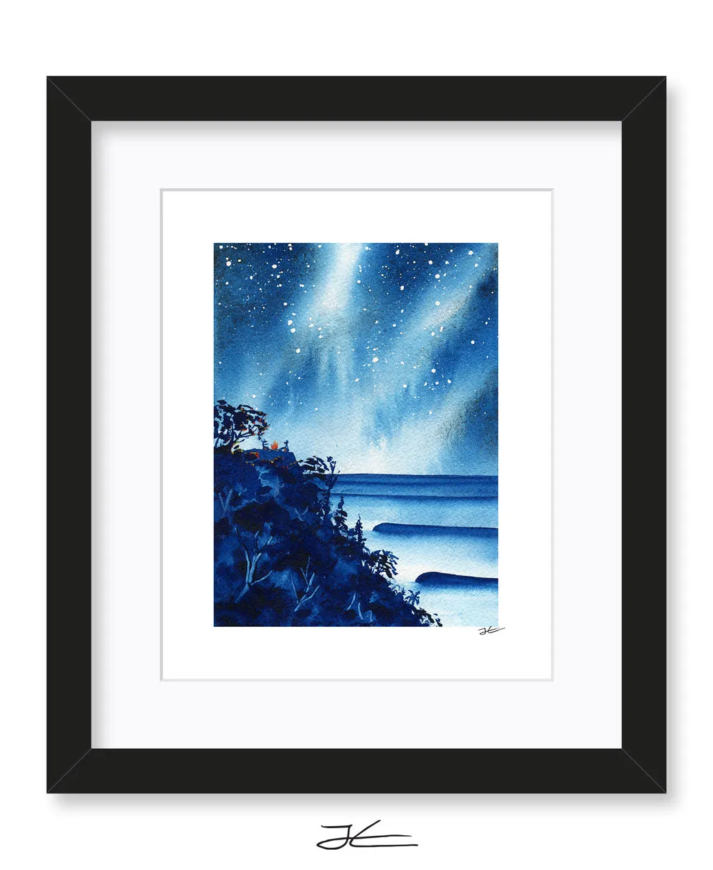 Blue Lineup - Print/ Framed Print
