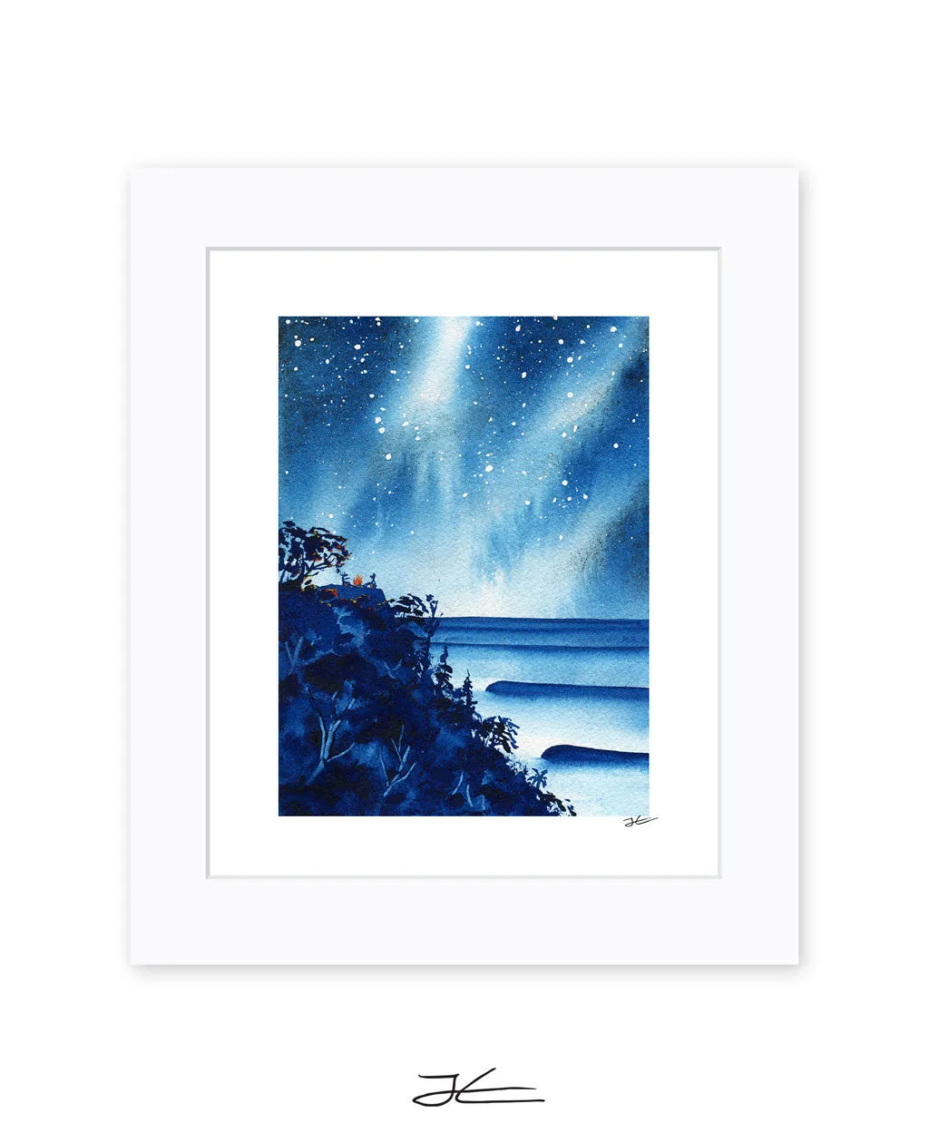 Blue Lineup - Print/ Framed Print