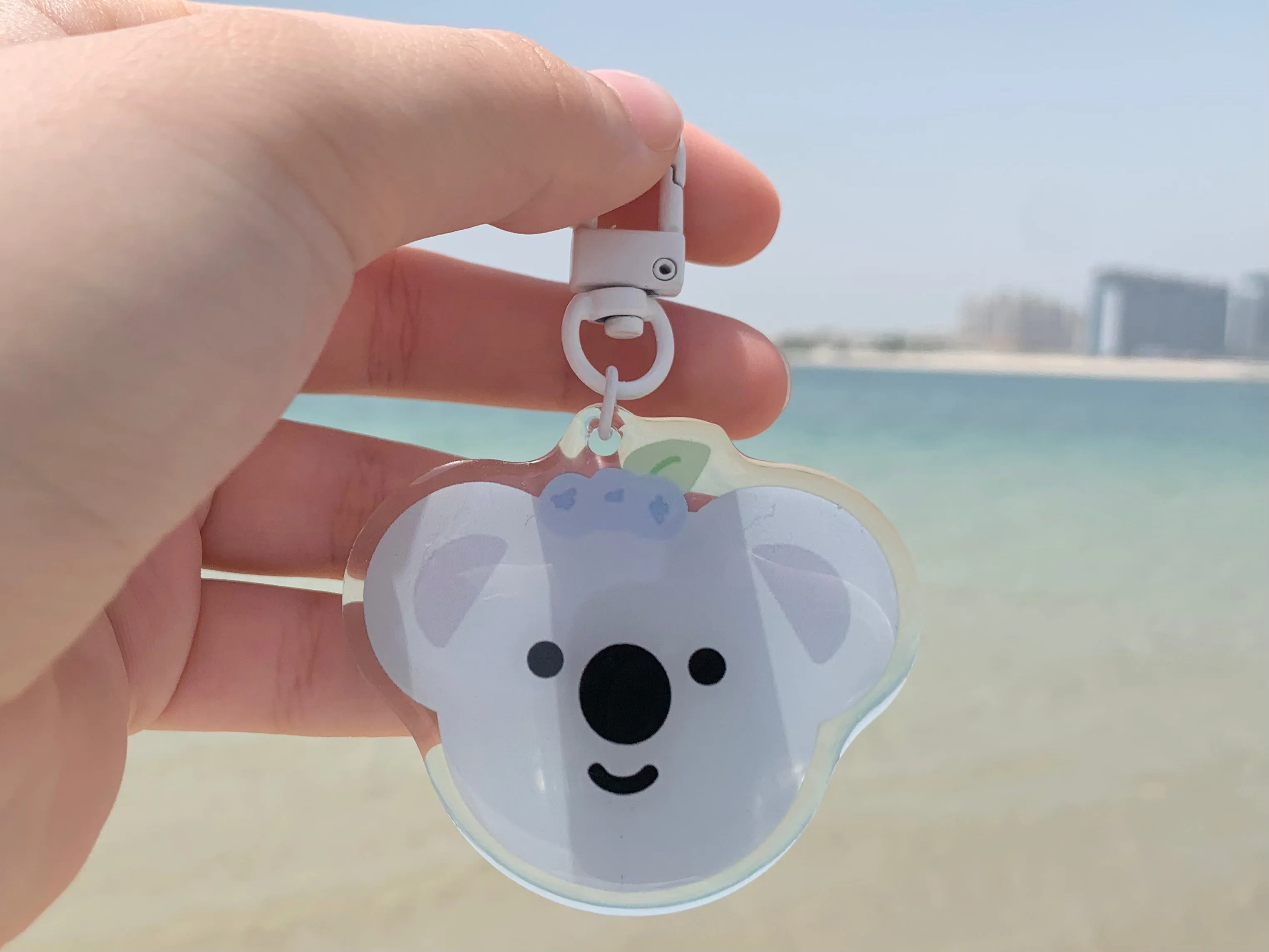 Blueberry Koala Keychain