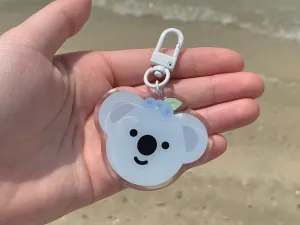 Blueberry Koala Keychain