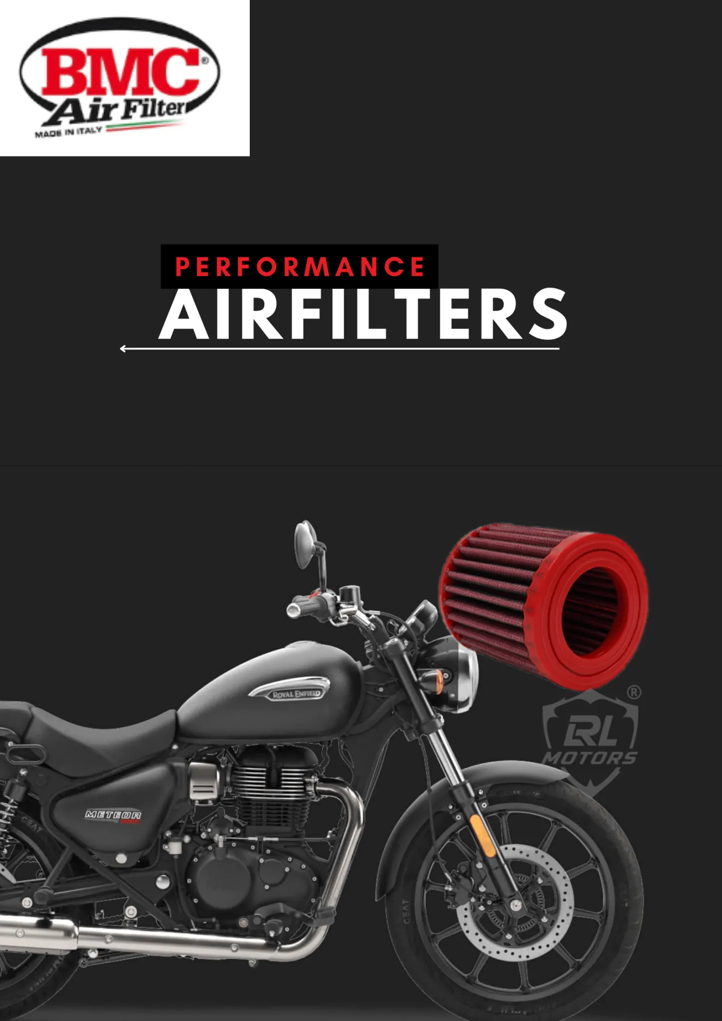 BMC Airfilter For ROYAL ENFIELD Meteor 350 2021>,Classic 350 2022 > BMC AIRFILTER