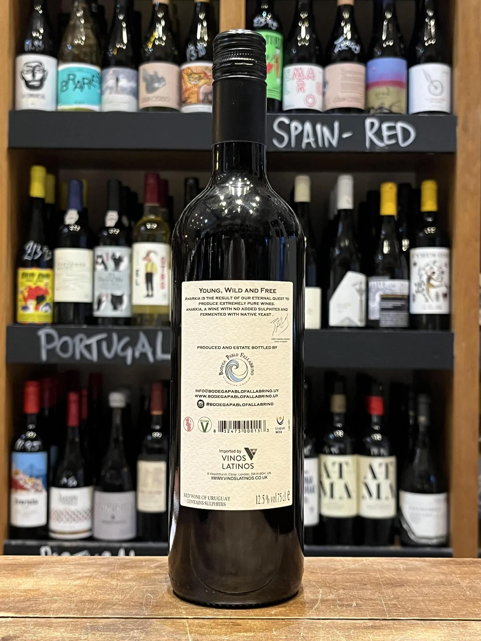 Bodega Pablo Fallabrino - Anarkia Tannat