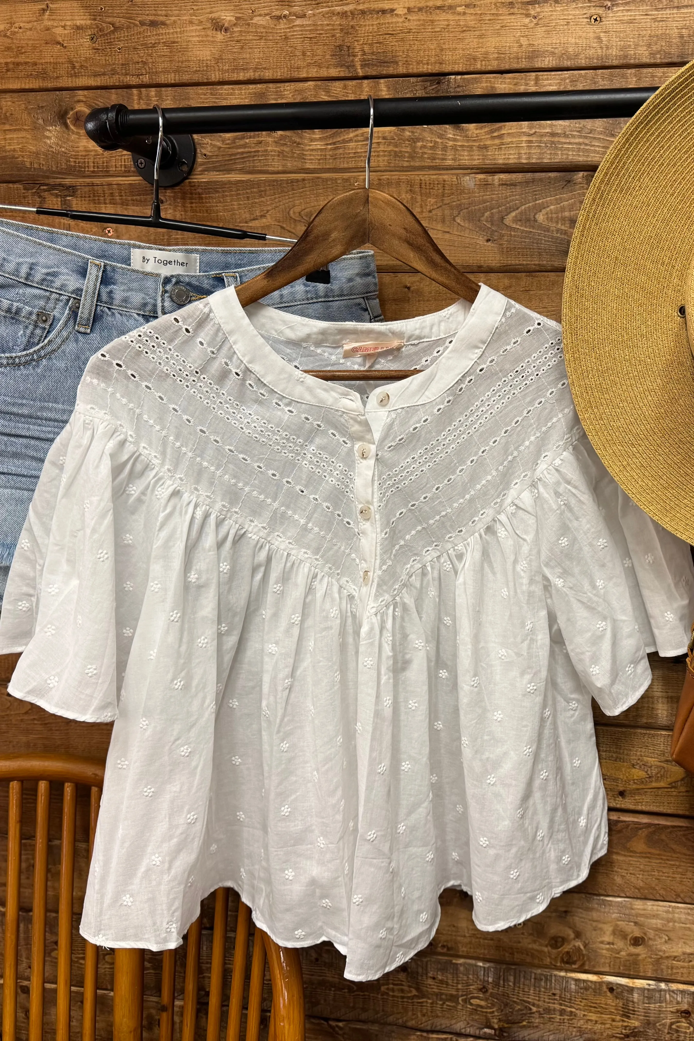 BOHO FLOWY TOP