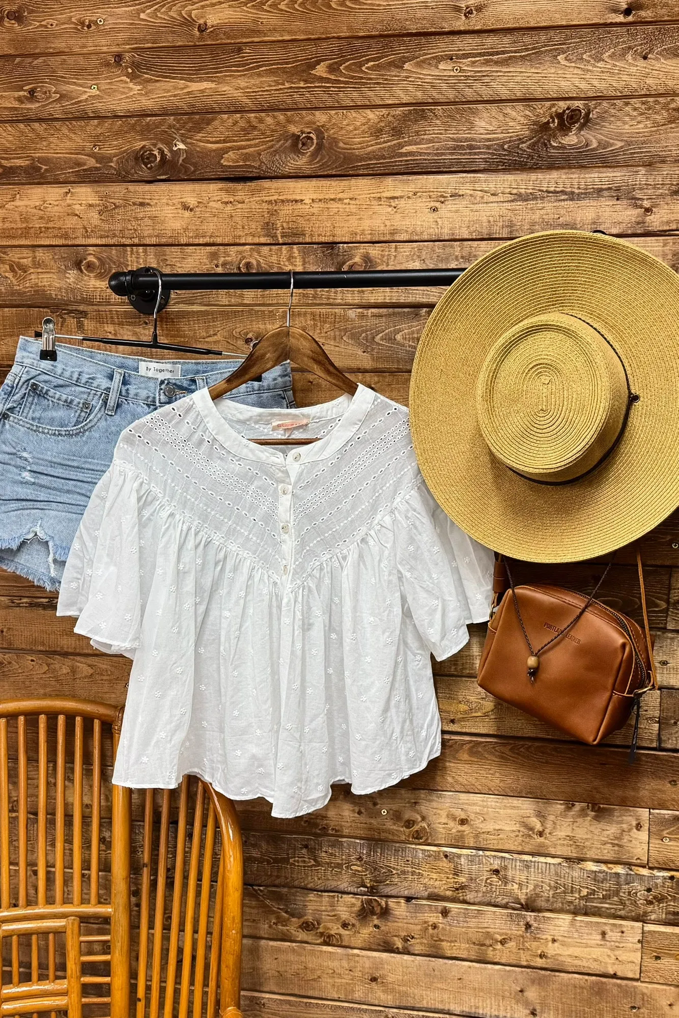 BOHO FLOWY TOP
