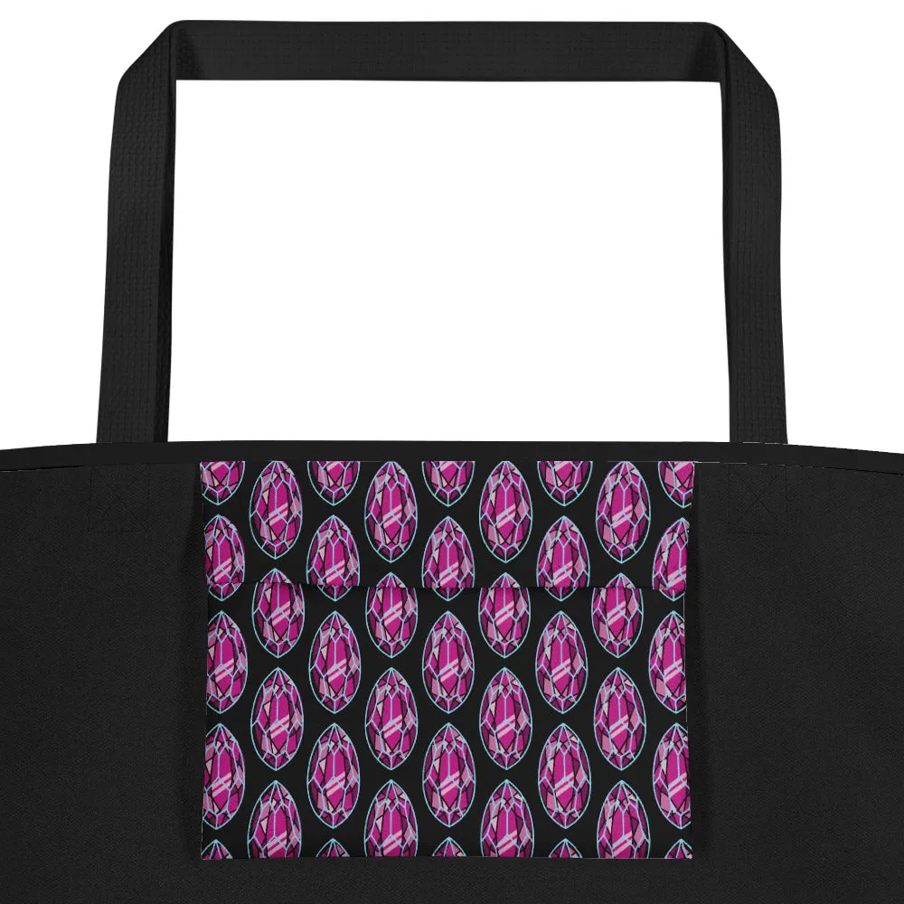 Born To Be Free - Large Tote Bag