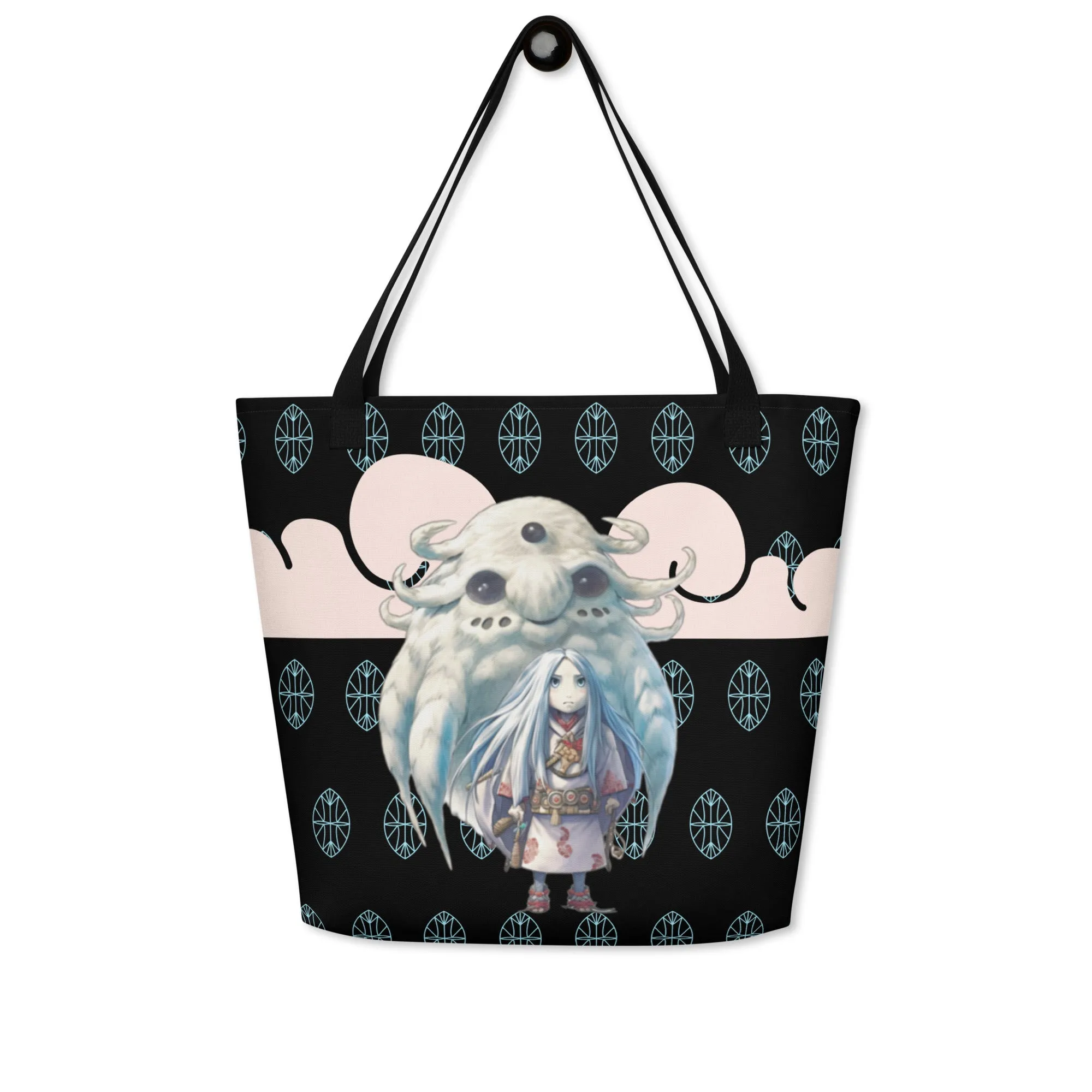 Born To Be Free - Large Tote Bag